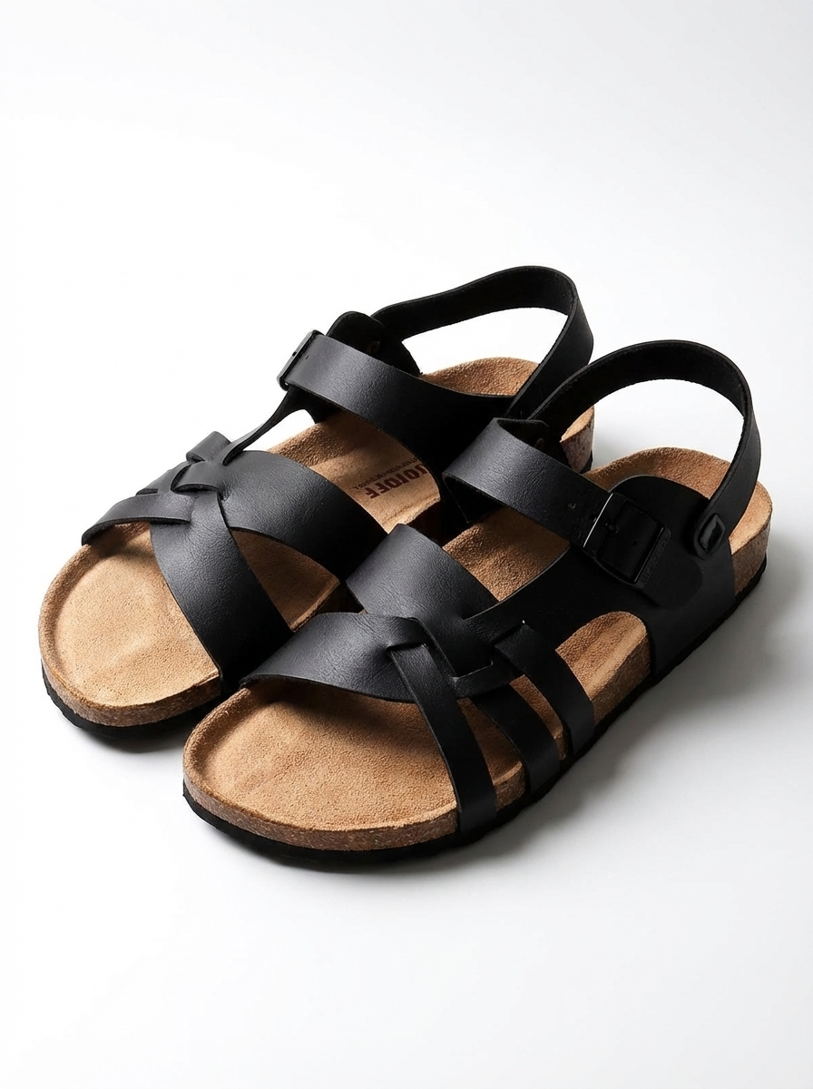 Daria women's premium leather sandal with cushioned removable insole
