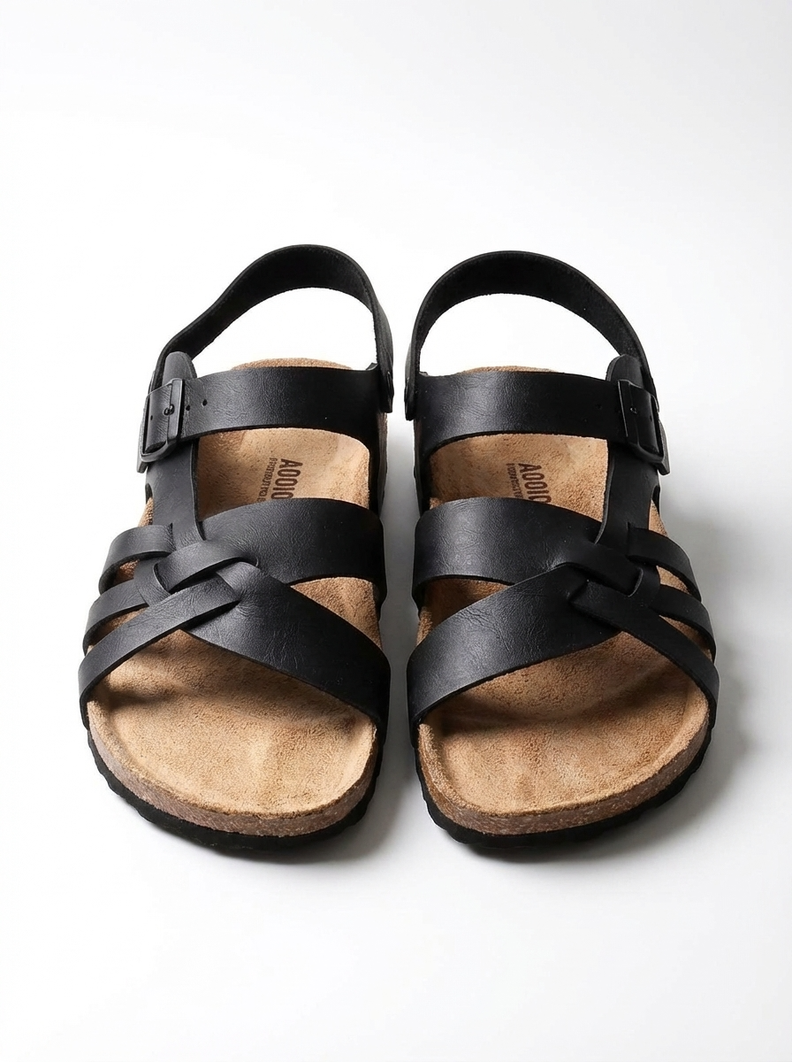 Daria women's premium leather sandal with cushioned removable insole
