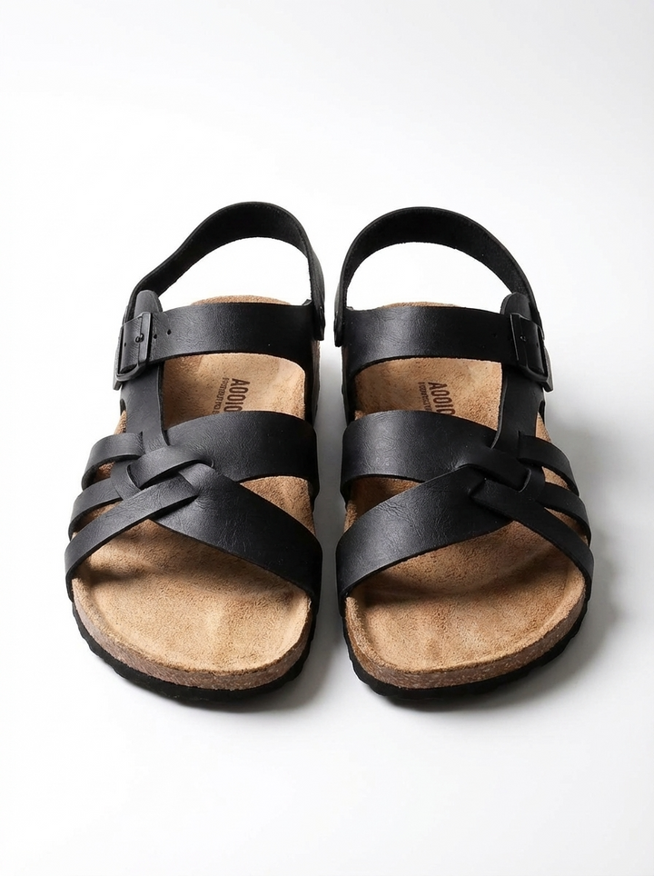 Daria women's premium leather sandal with cushioned removable insole